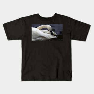 Trumpeter Swan Kids T-Shirt